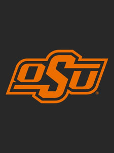 Black Oklahoma State Cowboys House Flag with OSU Logo