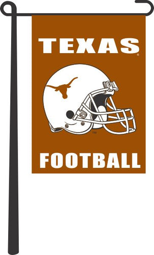 Texas Orange 13x18 Texas Longhorns Football Garden Flag