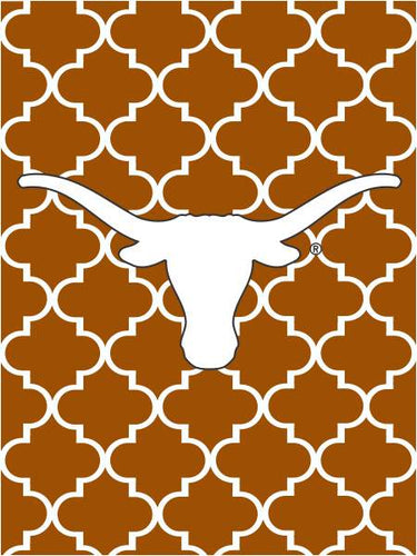 University of Texas Longhorns Background Pattern House Flag