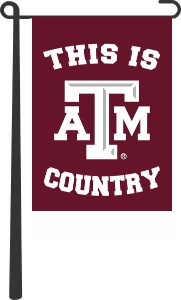 Texas A&M University - This Is Texas A&M Aggies Country Garden Flag