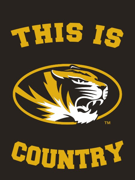Missouri - This Is Missouri Tigers Country House Flag