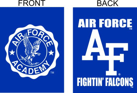 Air Force Academy - Blue Fightin' Falcons & Seal House Flag