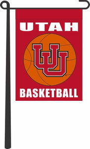 University of Utah - Basketball Garden Flag