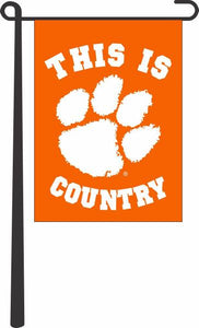 Clemson University - This Is Clemson University Tigers Country Garden Flag