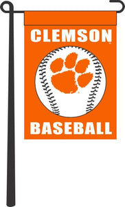 Clemson University - Baseball Garden Flag