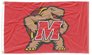 University of Maryland - Terrapin Red 3x5 Flag