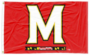 University of Maryland - M Red 3x5 Flag