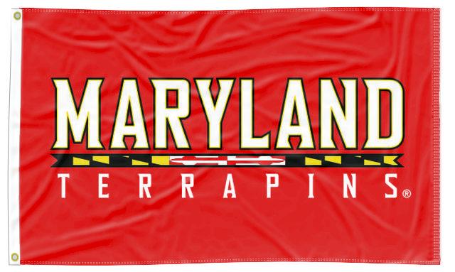 University of Maryland - Terrapins 3x5 Flag