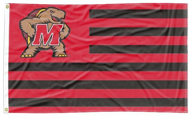University of Maryland - Terrapins National 3x5 Flag