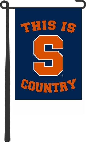 Syracuse University - This Is Syracuse University Orange Country Garden Flag