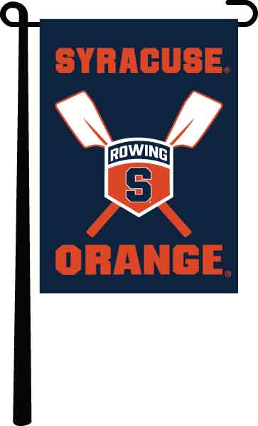 Syracuse University - Rowing Garden Flag