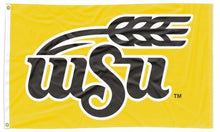Load image into Gallery viewer, Wichita State University - WSU Gold 3x5 Flag
