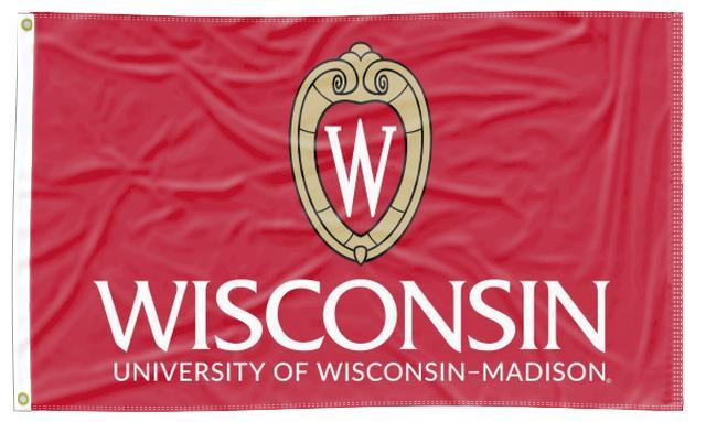 University of Wisconsin - Madison 3x5 Flag