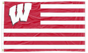 University of Wisconsin - Badgers National 3x5 Flag