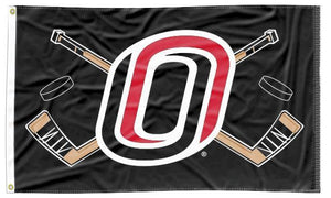 University of Nebraska Omaha - Hockey 3x5 Flag
