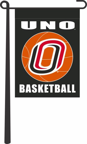 University of Nebraska Omaha - Basketball Garden Flag