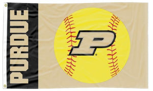 Purdue - Boilermakers Softball 3x5 Flag