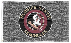 Florida State University - Seminoles Camo 3x5 Flag
