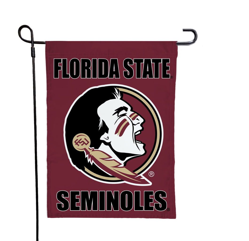 Florida State University - FSU Seminoles Garnet Garden Flag