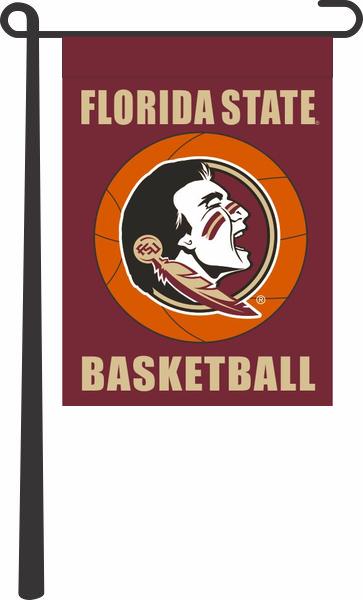 FSU Basketball 13x18 Garden Flag