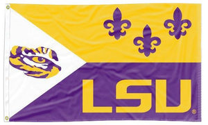 LSU - Acadian Flag of Louisiana 3x5 Flag