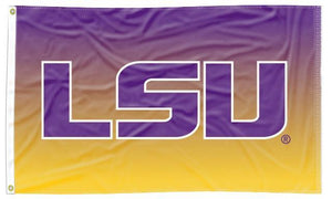 LSU - Gradient Tigers 3x5 Flag