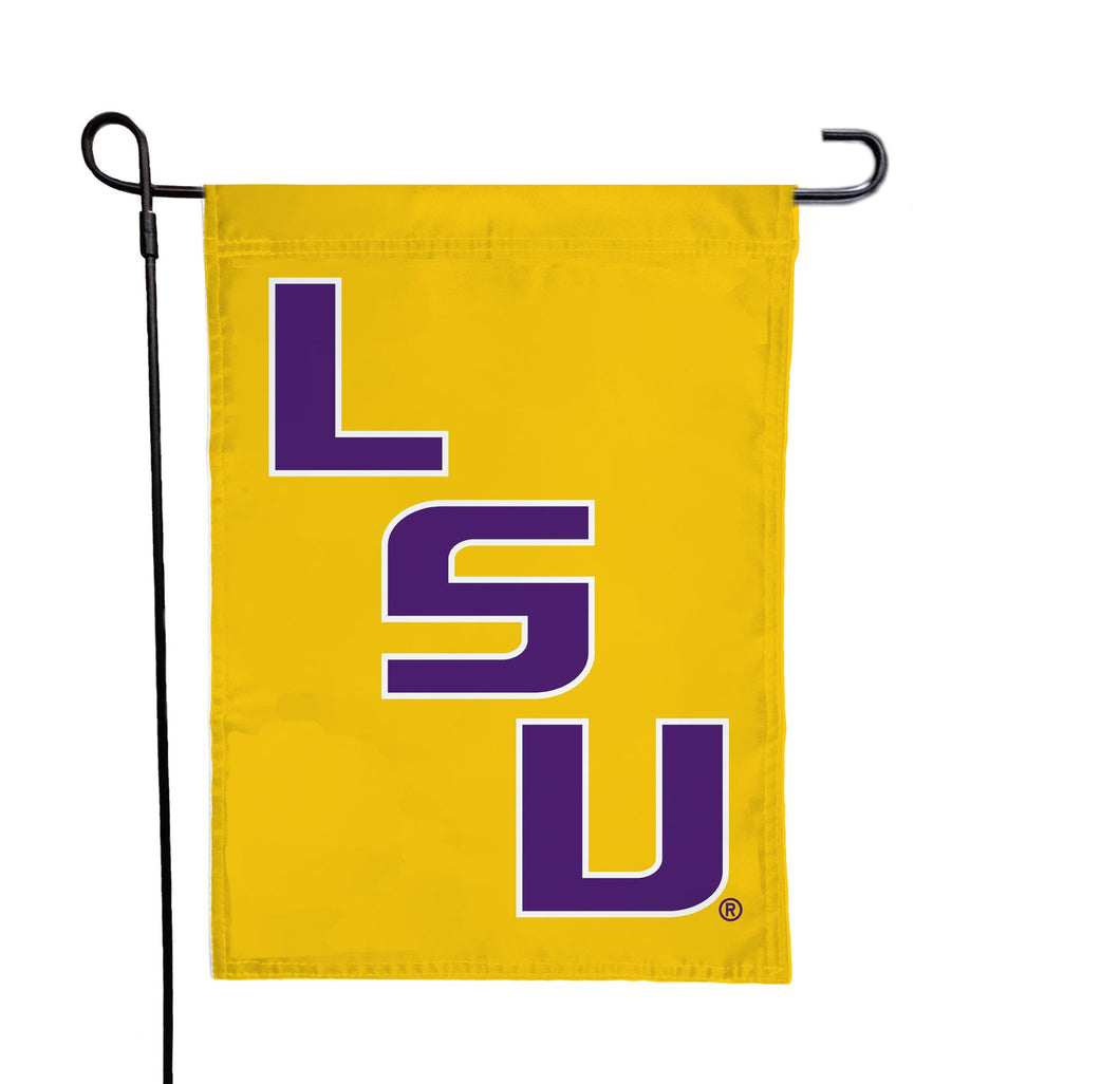 LSU - Tigers Gold Garden Flag
