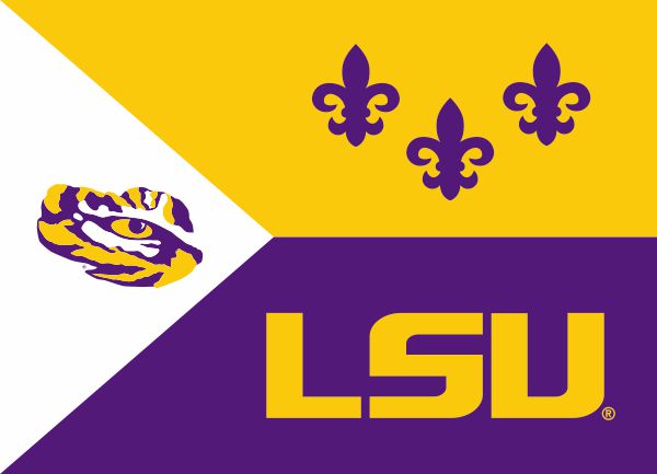 LSU - Acadian Flag of Louisiana Garden Flag