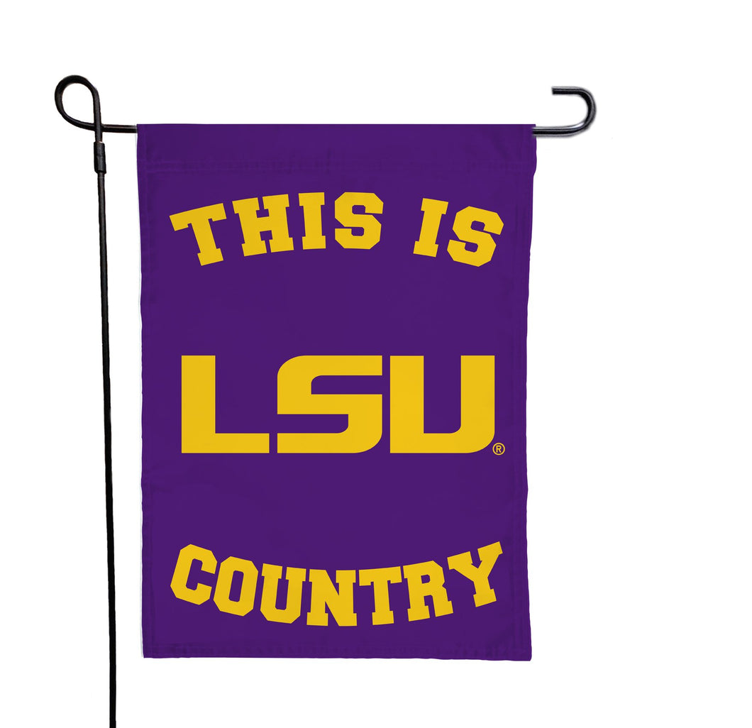LSU - This Is LSU Country Garden Flag