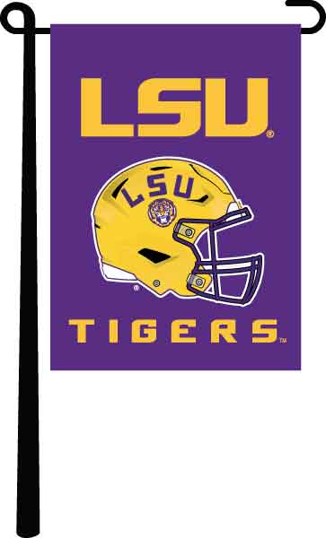 LSU - Football Garden Flag