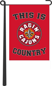 Louisiana Lafayette - This Is Ragin Cajuns Country Garden Flag