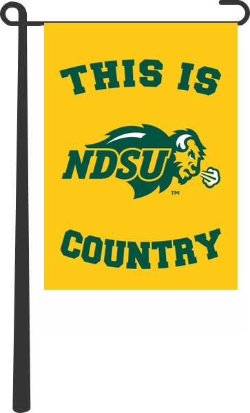 North Dakota State - This Is NDSU Country Garden Flag