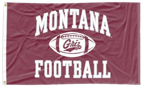 University of Montana - Griz Football 3x5 Flag