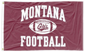 University of Montana - Griz Football 3x5 Flag