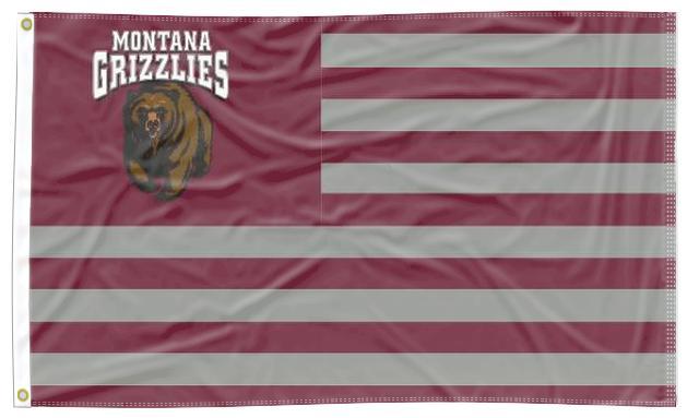 University of Montana - Grizzlies National 3x5 Flag