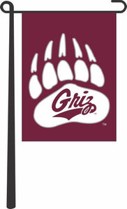 University of Montana - Paw Griz Garden Flag