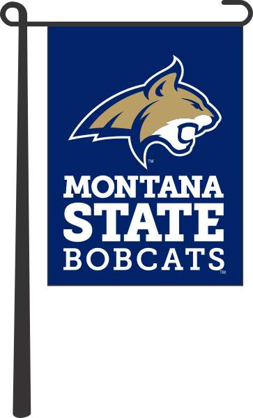 Montana State - Bobcats Garden Flag
