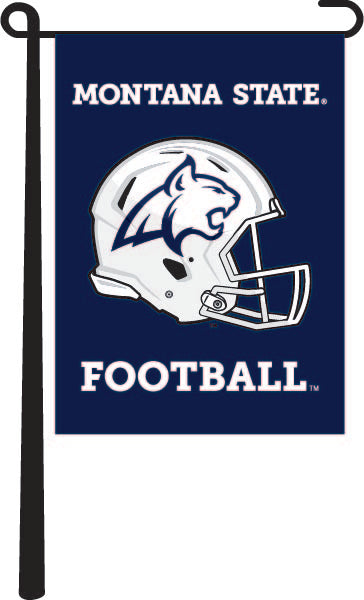 Montana State - Football Garden Flag