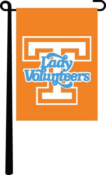 University of Tennessee - Lady Volunters Garden Flag