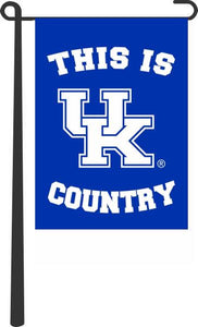 Kentucky - This Is Wildcats Country Garden Flag
