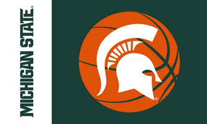 Michigan State - Spartans Basketball 3x5 Flag
