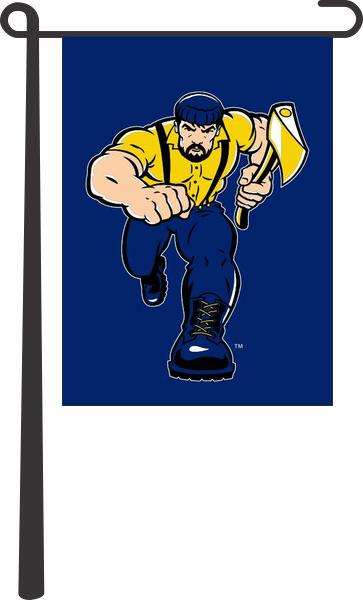 Northern Arizona University - Louie The Lumberjack Garden Flag – A