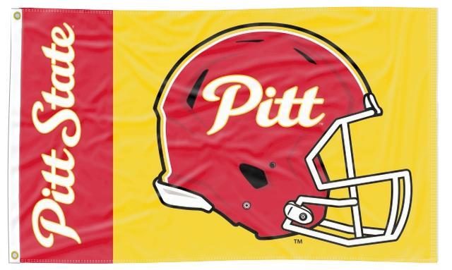 Pittsburg State University - Gorillas Football 3x5 flag