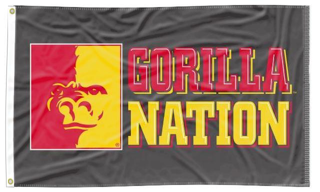 Pittsburg State University - Gorilla Nation 3x5 Flag