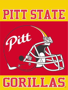 Pittsburg State University - Gorillas Football House Flag