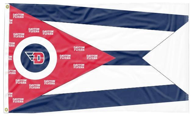 University of Dayton - State of Ohio Style 3x5 Flag