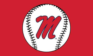 Mississippi - Rebels Baseball 3x5 Flag