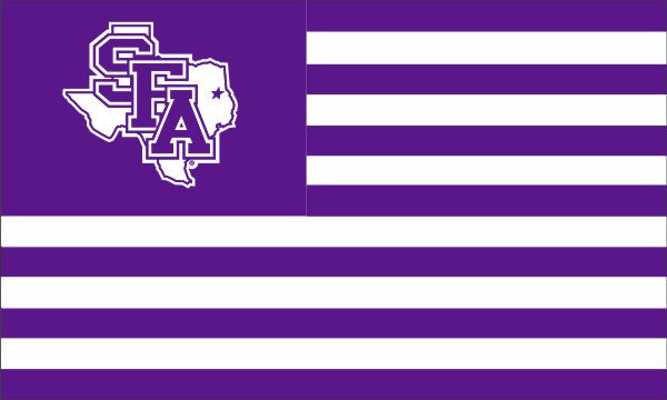 Stephen F. Austin State University- Lumberjacks National 3x5 Flag