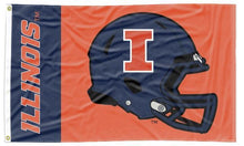 Load image into Gallery viewer, Illinois - Fighting Illini Football 3x5 Flag
