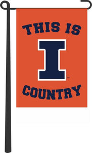 Illinois - This Is Illinois Country Garden Flag